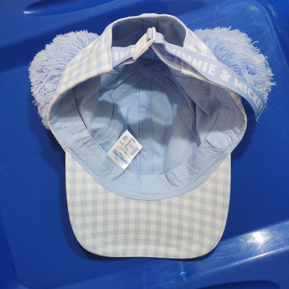 Tokyo Disney Resort Nakayoshi Club Blue Gingham Minnie Mouse Pom-pom Cap main image 5